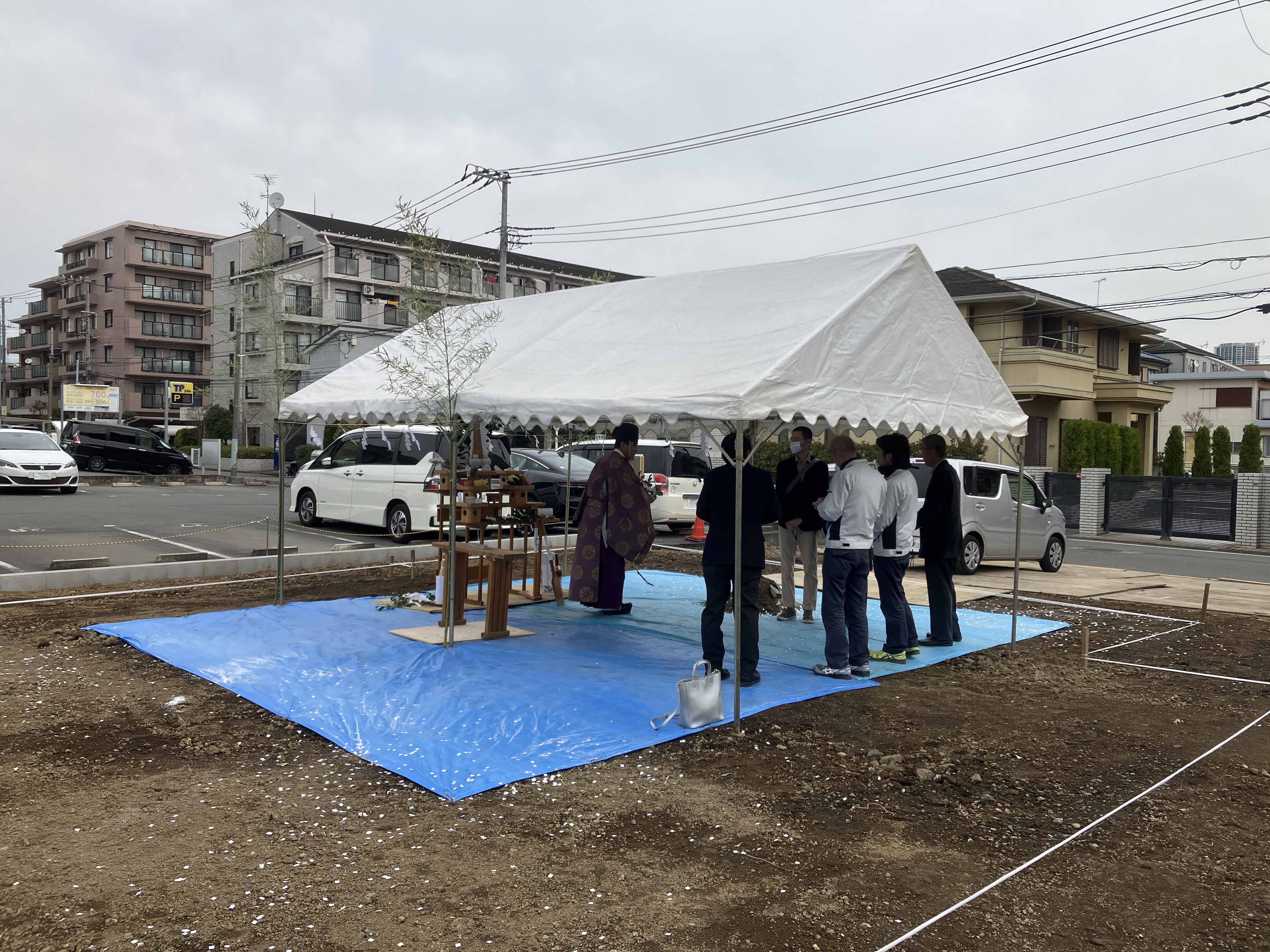 日吉の家地鎮祭